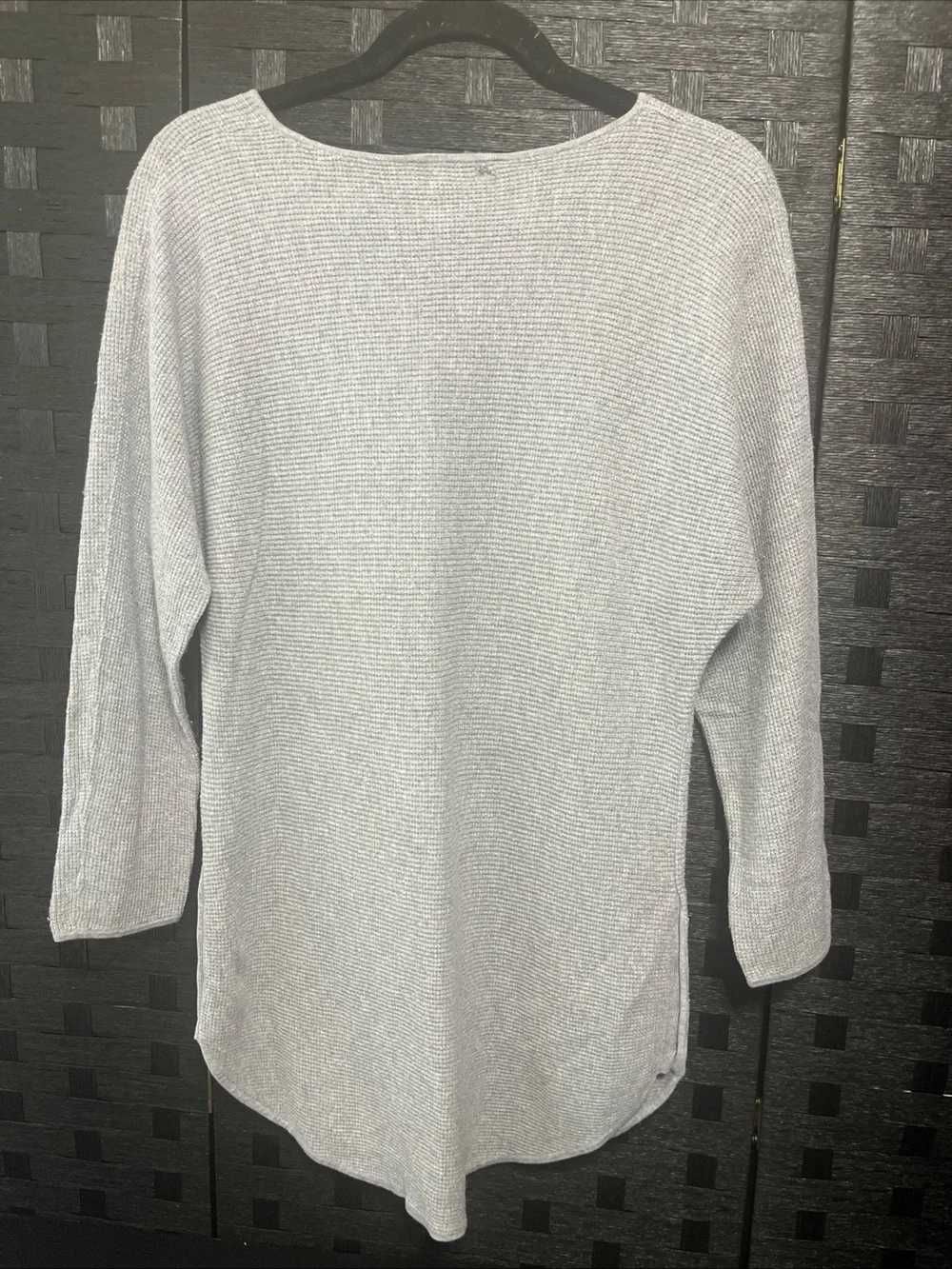 Michael Kors Waffle Knit Sweater With Embroidered Roses & Buttons Sz M. See Pics